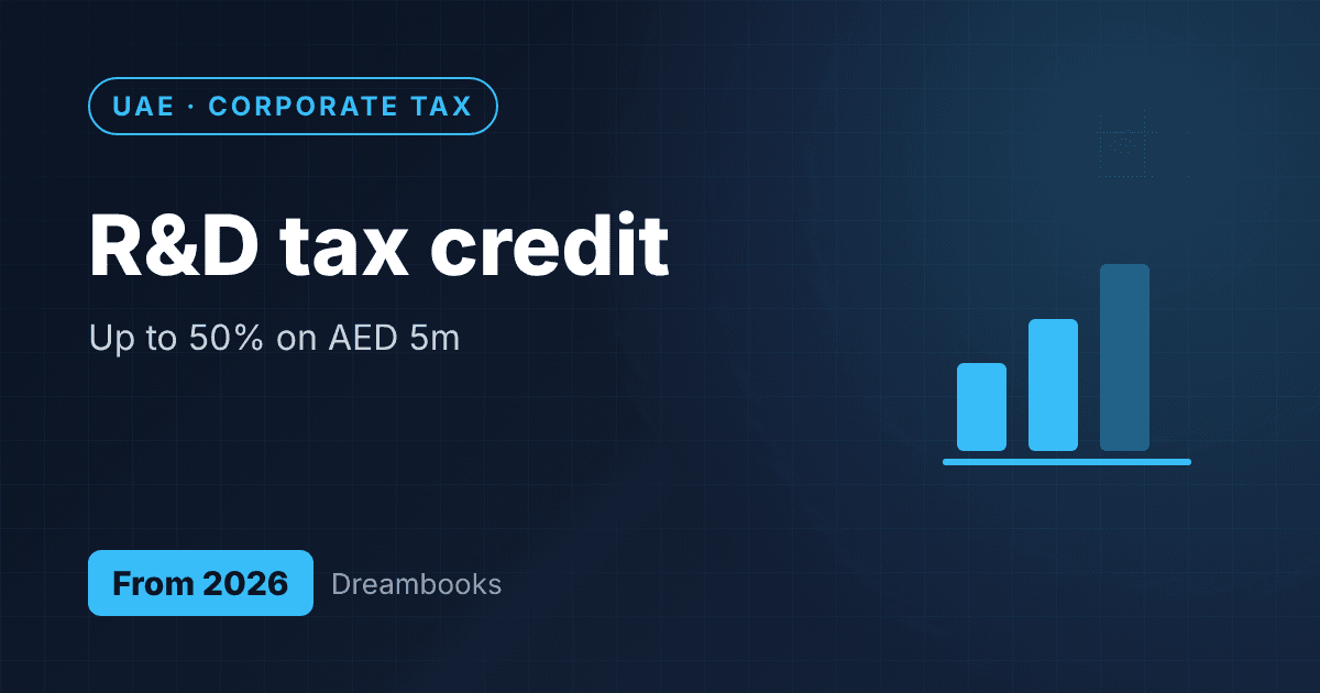 The UAE R&D Tax Credit: Who Qualifies and How to Claim from 2026